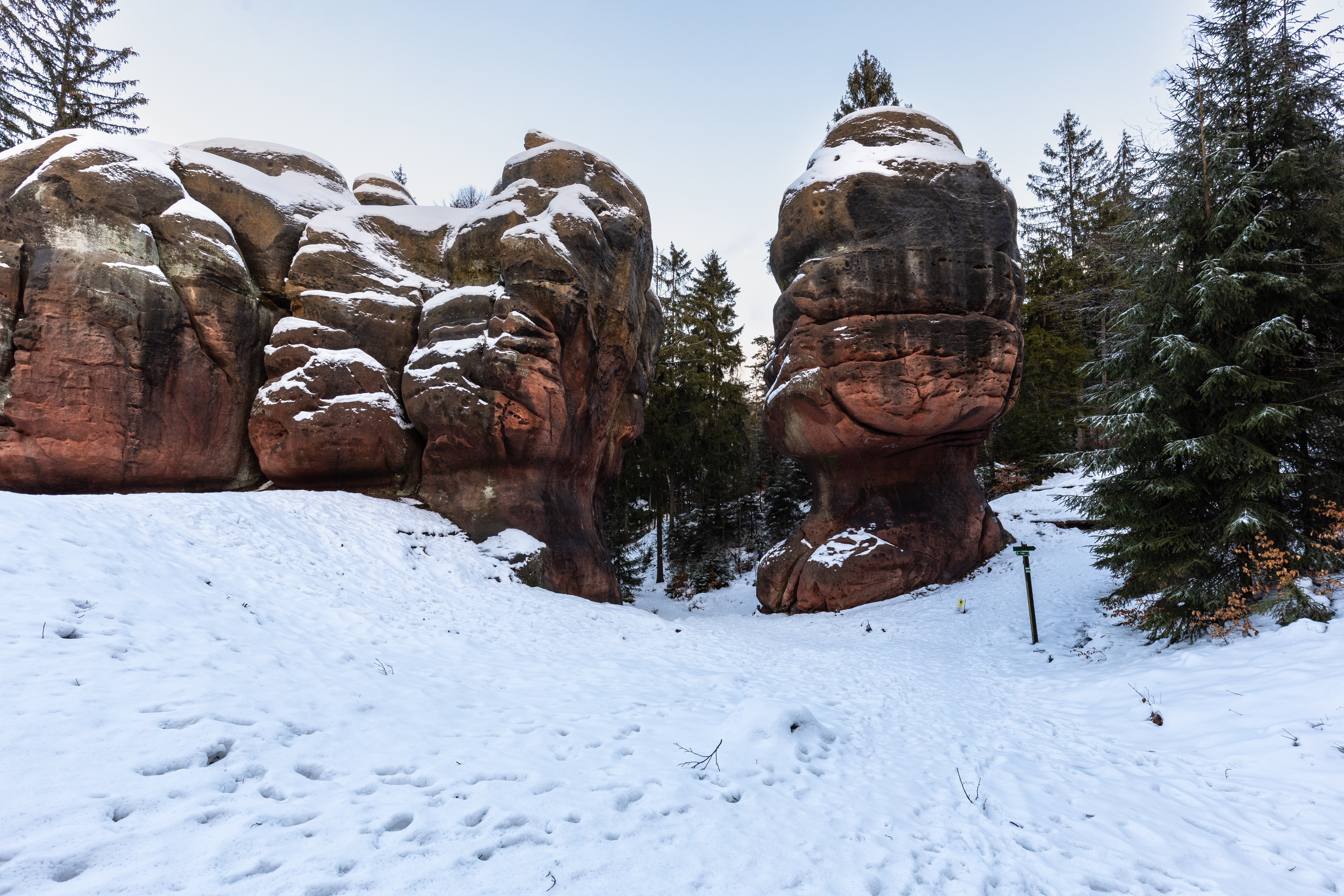 Kelchsteine im Winter